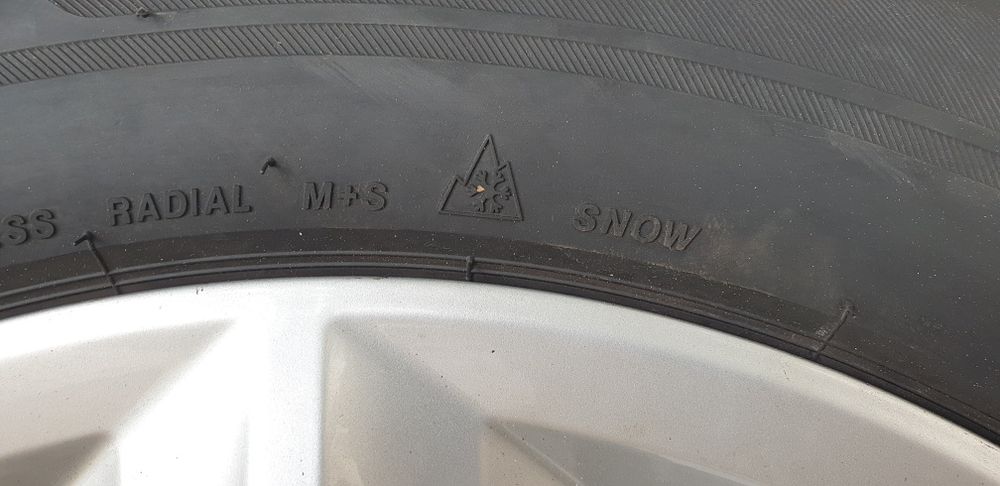 4 Roti Alu 255/55/19  Q7 Bridgestone Dot 2024 IARNĂ M+S  imp.Germ.