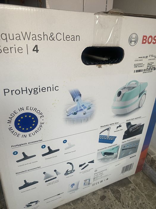 Прахосмукачка 2 в 1 . Миеща и сухо