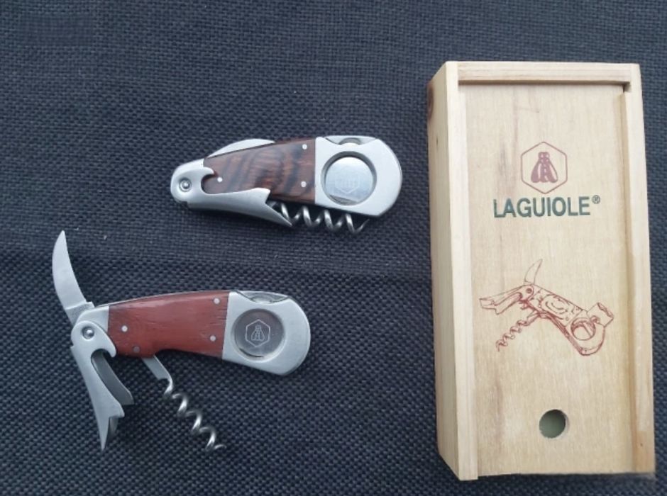 Луксозна отварачка за вино с резачка за пури LAGUIOLE France