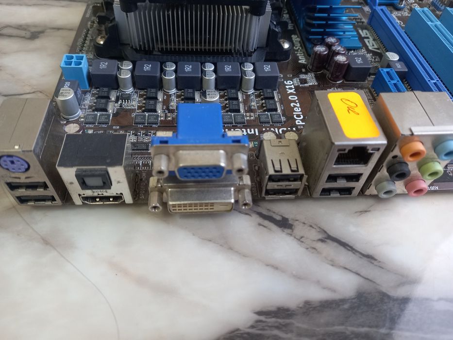 Дъно  ASUS M4A78LT-M +AMD Athlon II X4 640+16gb AM3