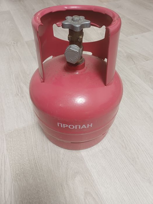 Газ балон 5л пару раз использовал