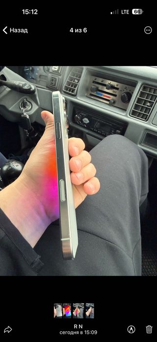 Iphone 16 pro max silver 256