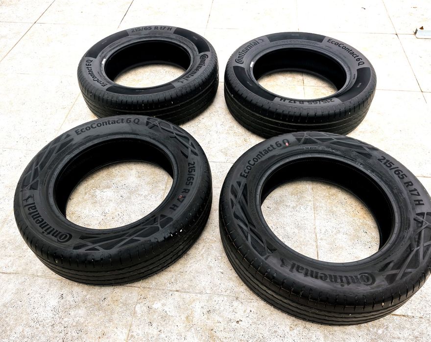 ЛЕТНИ ГУМИ  Continental EcoContact 6 215/65 R17 – 4бр като нови