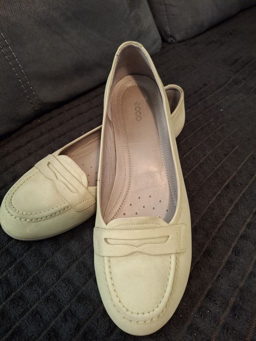 Pantofi Ecco piele