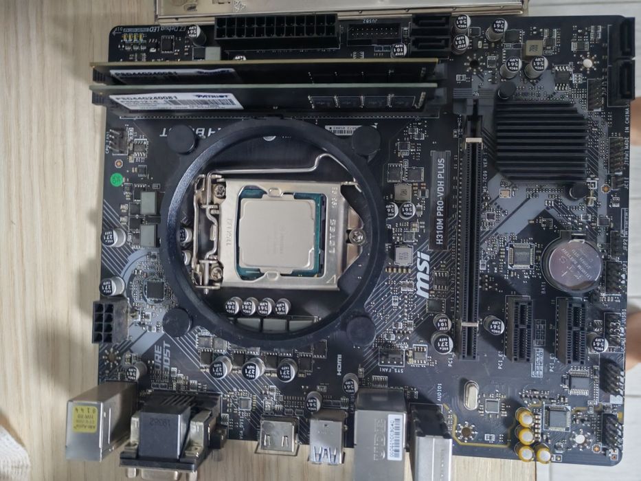 Kit i5-9400F + MSI H310 PRO + 8Gb ddr4