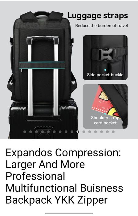 Rucsac Mark Ryden vacum + pompa mini cu acumulator  Nou/Sigilat