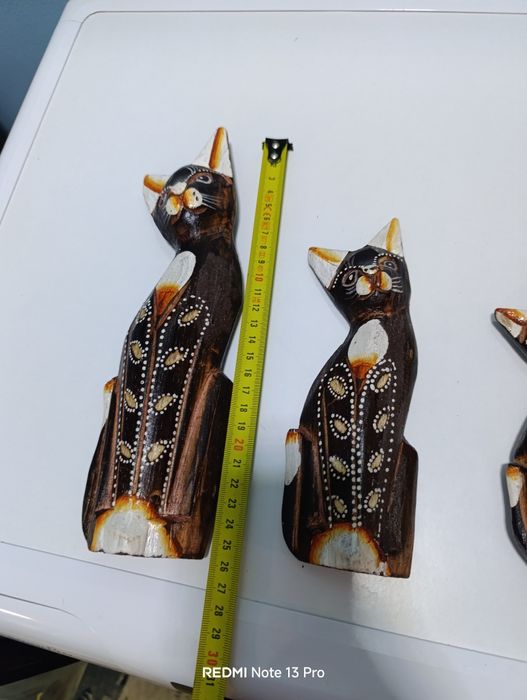 Дърворезба котета