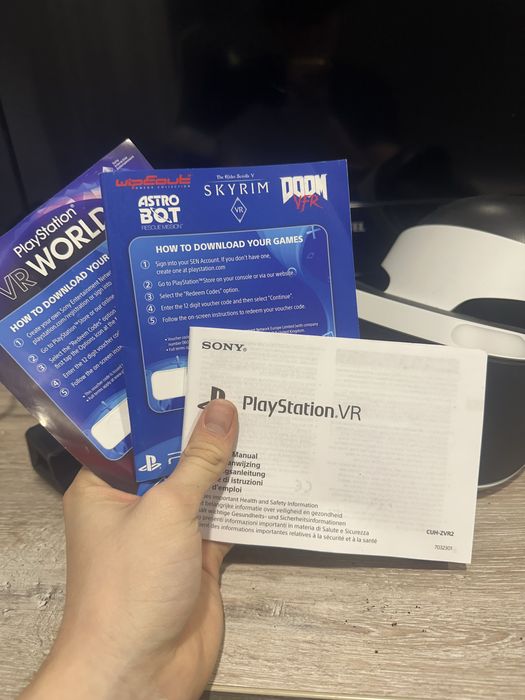 Play Station Vr.