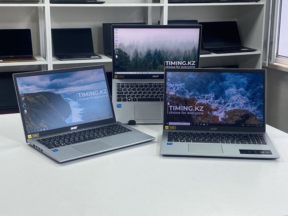 Офисный ноутбук Acer Aspire 3 - Core i3-1115G4/8GB/SSD 512GB/UHD