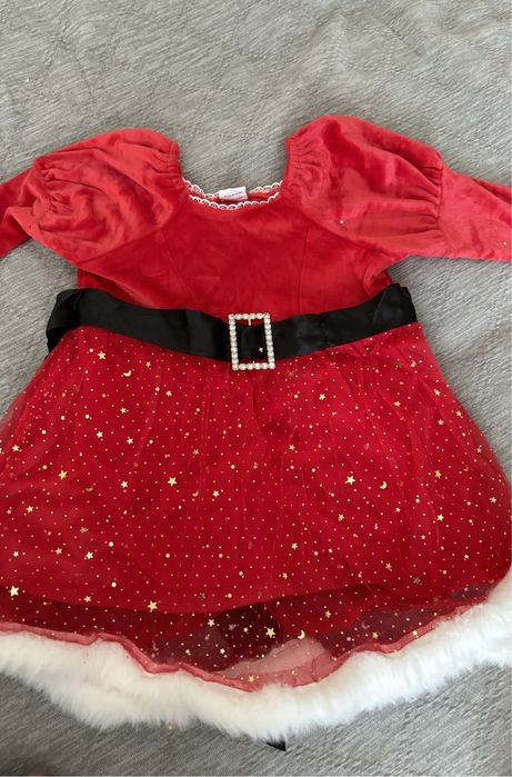 Новогоднее детское платье