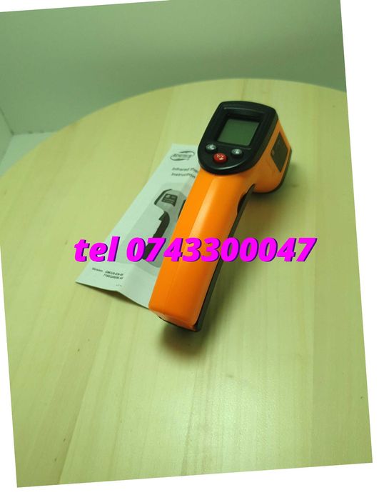 Instrument Masurare Temperatura Infrarosu Gm320 Senzor Infrarosu Electronic Laser -50 / +350 Grade Conform Specificatiilor Mentionate In Titl Cod 528