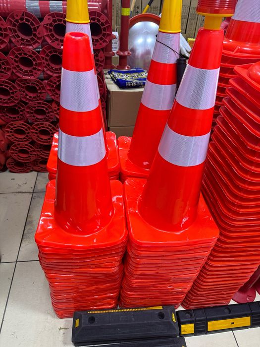 дорожние конус  гибкие размер 75см.90см.50см