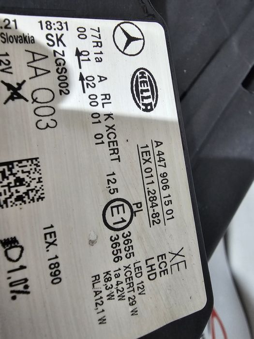 Far dreapta ils led Mercedes V Class Vito Viano W447 cod A4479061501