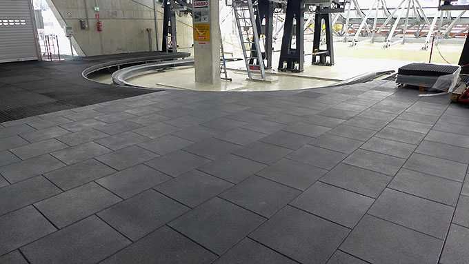 Плитка Резиновый  для тренажерных залов Rezina plitka