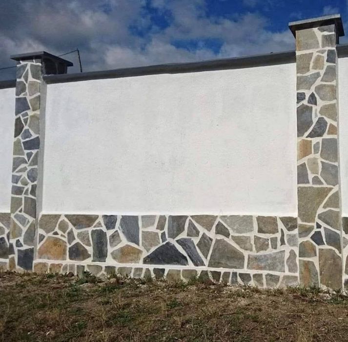 Vand si montez Piatră Naturală de Grecia  pret 60 lei m2 fără montaj.