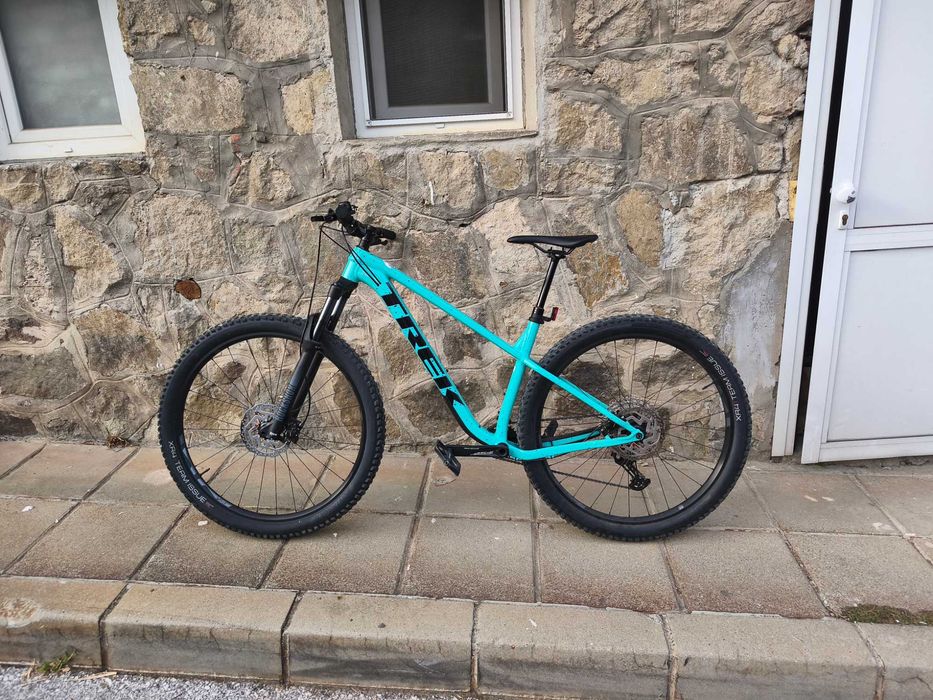 TREK ROSCOE 7 Miami Green, SMITH Mainline Mips