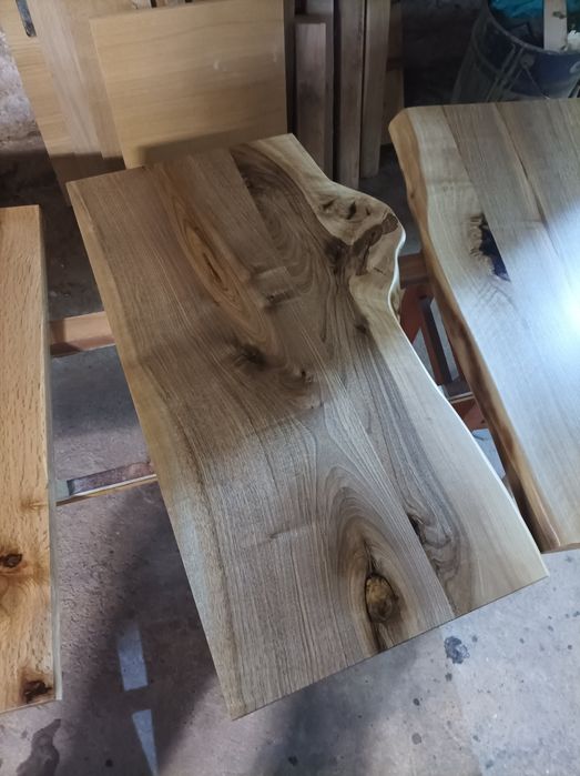 Плот за баня от орех масив