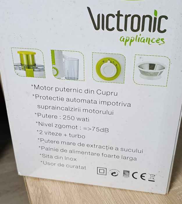 Storcator electric fructe/legume victronic