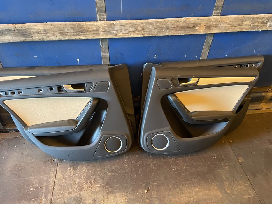 Interior europa Audi A4 A5 b8 scaune fata bancheta panouri bej crem