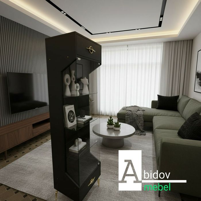 Витрина, стеллаж ,пенал шкаф салона красоты — стиль и функциональность