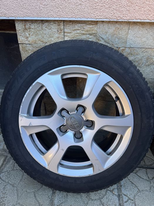 Оригинални джанти Audi 16 цола с 4 зимни гуми BFGoodrich G-Force Winter 2