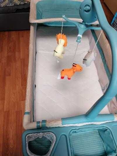 Бебешка кошара Lorelli Sleep 'N' dream + матракк