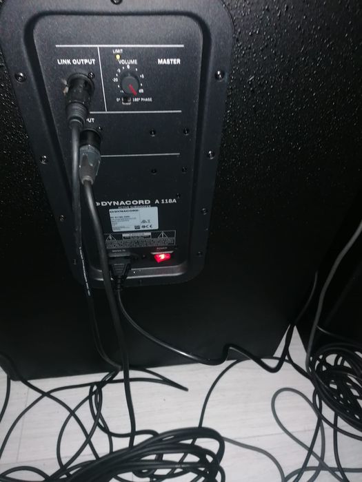 Sistem audio activ dynacord line ,mixer pasiv made in England