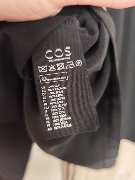 COS 100% коприна 44 размер Л-Хл