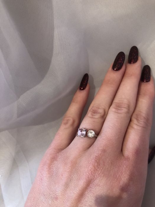 Кольцо серебро новое