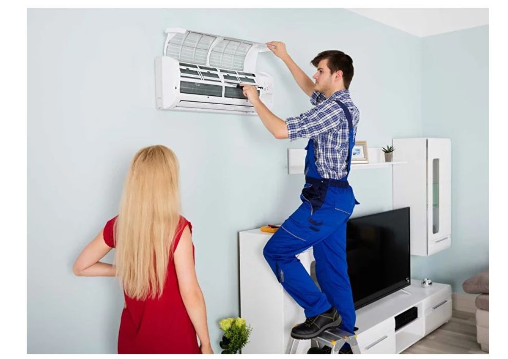 Установка кондиционера
