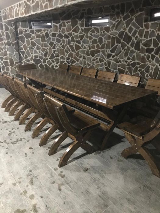 Set terasa masa banca, scaun foisor, terasa, filigorie