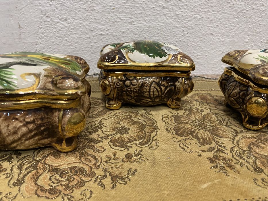 Порцеланови кутии за бижута три броя