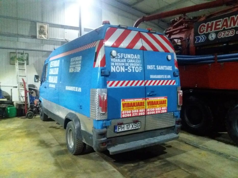 Servicii de vidanjare si desfundare canalizare Ploiesti