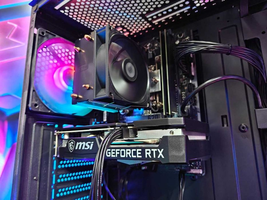 Игровой Компьютер i3 12100F / RTX 3050 8GB / DDR4 16GB / SSD 256GB