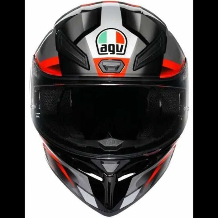КАСКА AGV K1 S Fastlap Black/Grey/Red Размери: S,L,XL