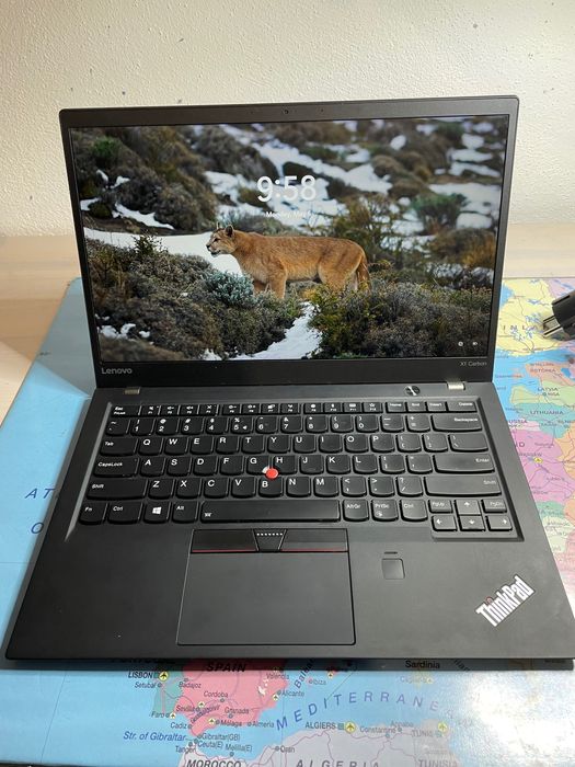 Vand laptop Thinkpad X1 Carbon i7 gen 7 16Gb ram SSD 120GB display 14”