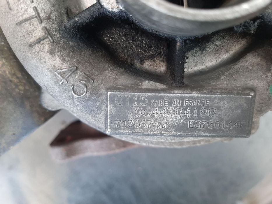 Turbina 2.0 hdi rhw citroen c4 peugeot 807 peugeot 806 expert fiat scudo citroen jumpy 9644384180