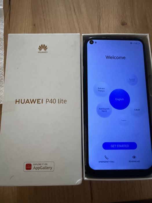 Huawei p40 lite - черен