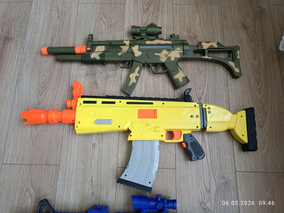 Pistoale Nerf și Fortnite