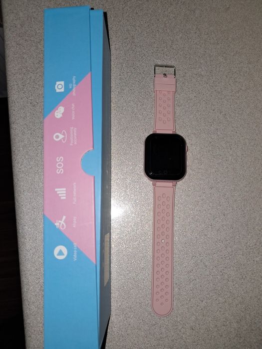 Ceas Smartwatch Copii 4G cu GPS, ®, Functie Telefon, Apel Video, Localizare Exacta GPS si LBS, buton SOS, Lanterna, Camera foto, Rezistent la Apa.