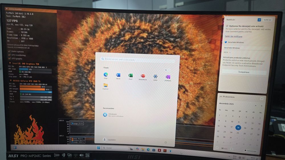 Placa video RTX 3060 Ti Gigabyte Eagle OC 8Gb