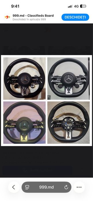 Volan Mercedes Amg Original (Piese), poze reale!!!