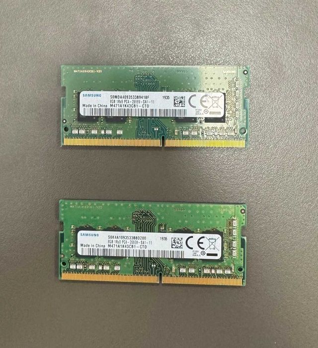 16 GB DDR4 Samsung M471A1K43CB1 - CTD, 2666 MHz (2 buc. 8 GB)