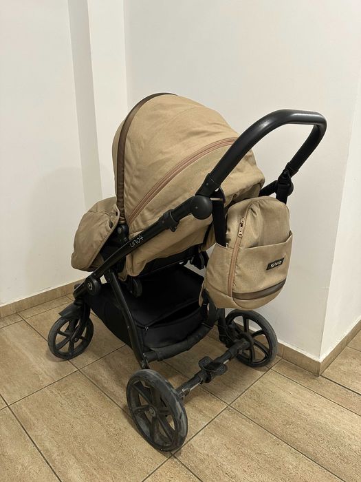 Бебешка количка Tutis uno 3+ (3в1) с кош за кола