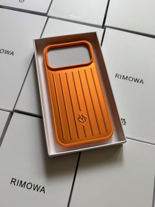 Husa RIMOWA - iPhone 17 Pro Max Cosmic Orange / Silver / Black / Deep Blue / Green