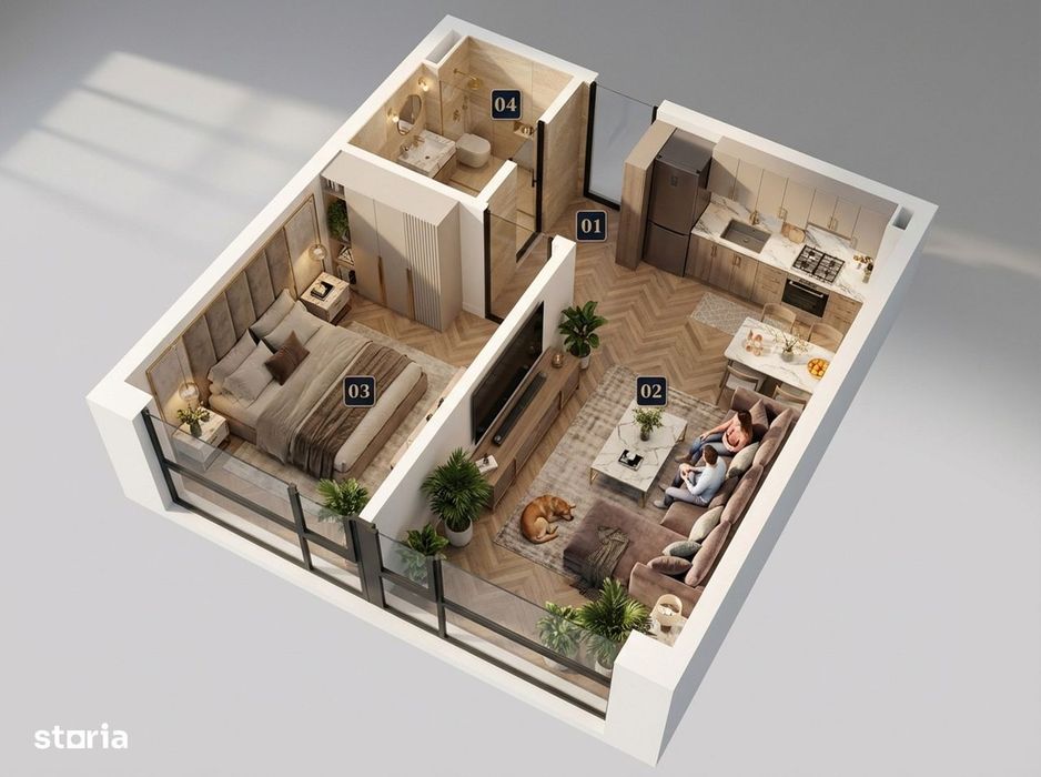 Apartament 2 camere | West Avenue Residence |