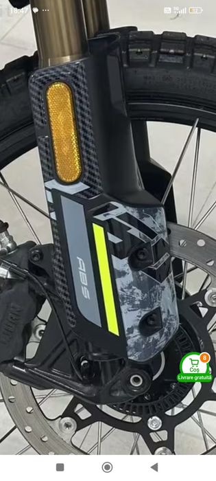 Vând autocolante protecție CF Moto MT 450