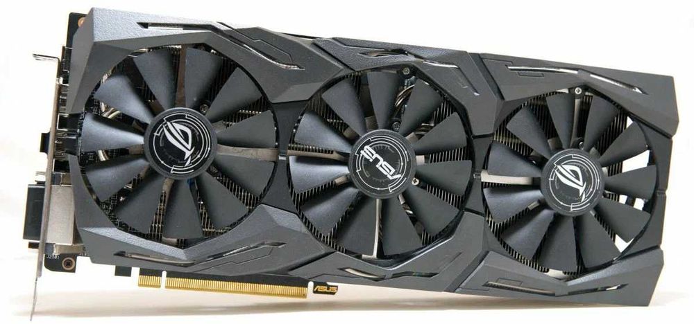 Видеокарта RX480 8gb Asus Strix