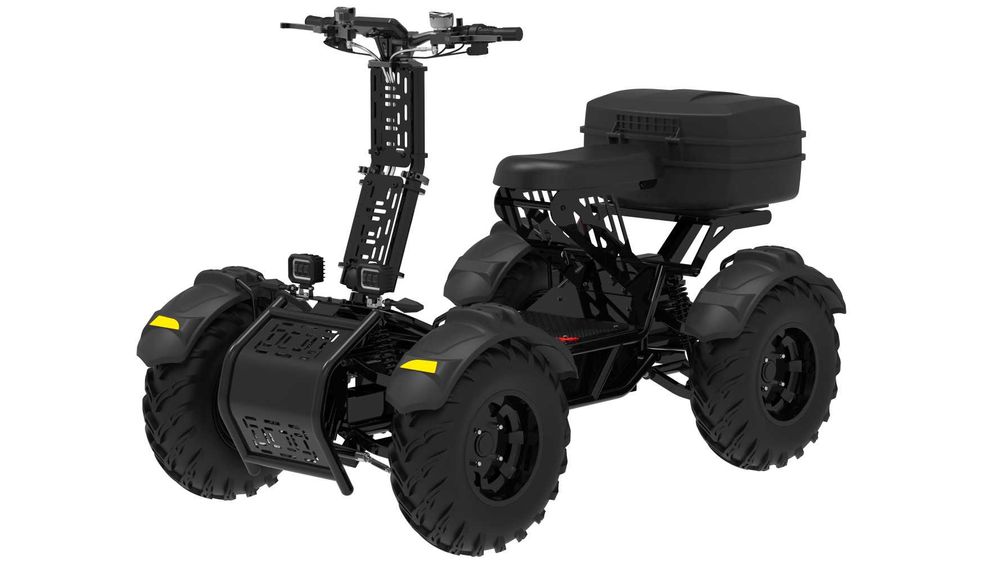 Електрическо ATV 4x4 Quickwheel S4 10000W, 60V 60Ah, 60 км/ч, 4 колела