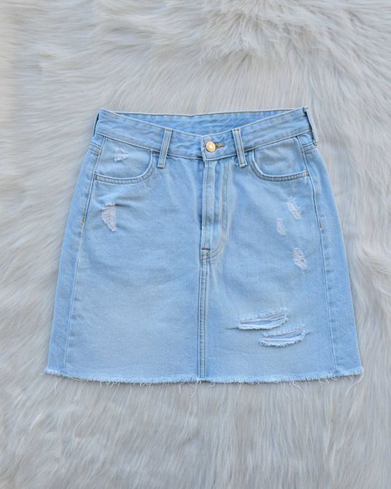 Дънкова пола H&M размер XS-S